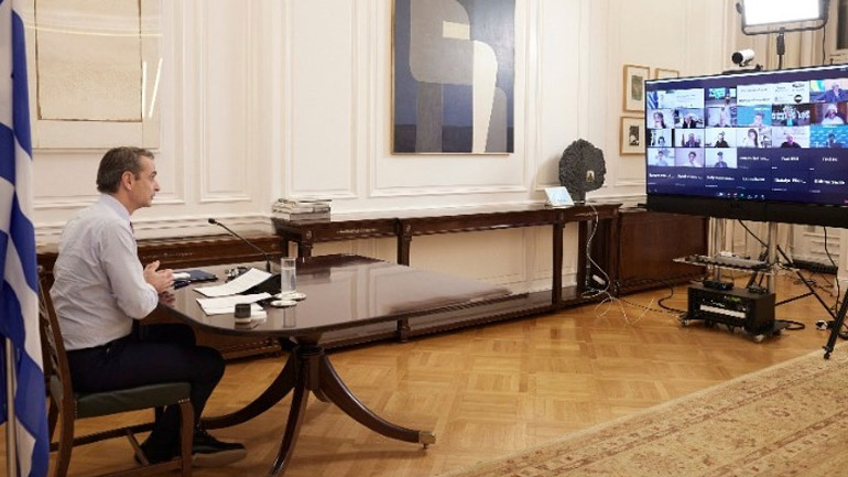 Μητσοτάκης: Απαράδεκτη πρακτική η εργαλειοποίηση των μεταναστών για γεωπολιτικούς σκοπούς