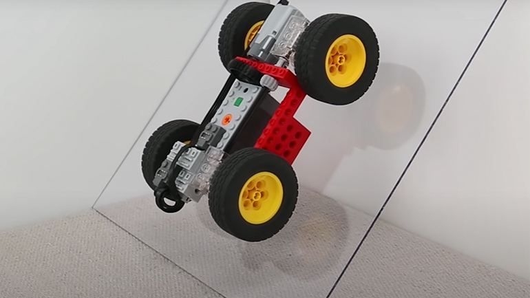 Ποια είναι η μέγιστη κλίση που μπορεί να ανέβει ένα όχημα από Lego;