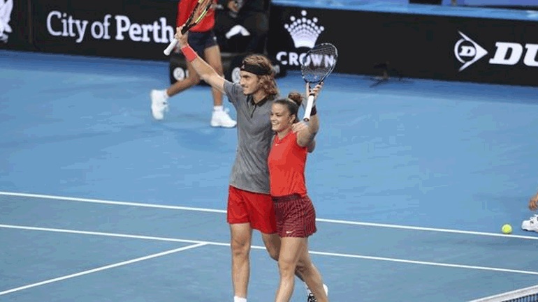 Αποχαιρέτησαν το Australian Open με κέρδη 1.223.000 δολάρια ο Τσιτσιπάς και η Σάκκαρη