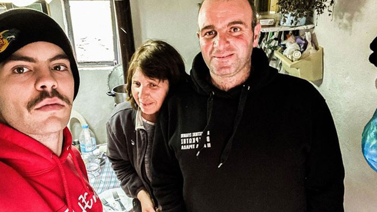 Άγγελος Λάτσιος: Εγκλωβίστηκε στην Άνδρο και φιλοξενήθηκε από τους γείτονές του