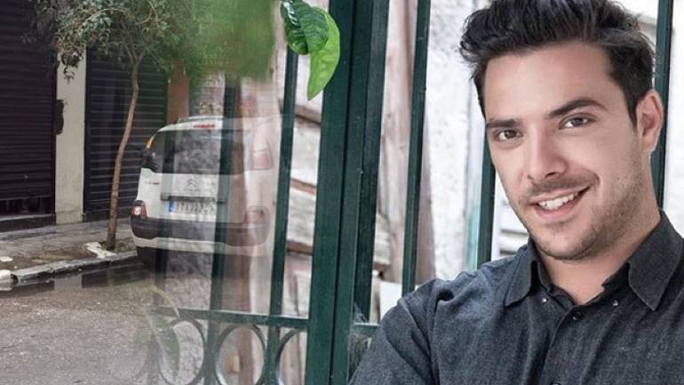 Πάνος Νάτσης: Φίλοι και συνάδελφοι του αδικοχαμένου ηθοποιού στο σημείο του δυστυχήματος