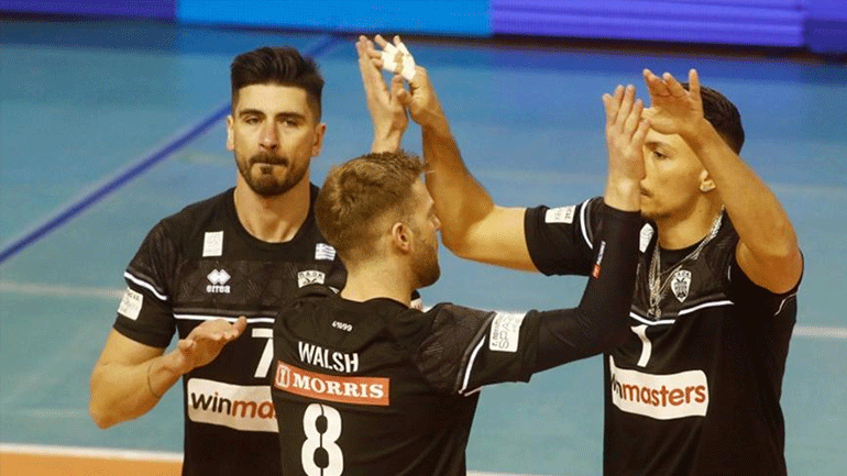 Volley League: Νικητής στο ντέρμπι ο ΠΑΟΚ, 3-1 τον Ολυμπιακό