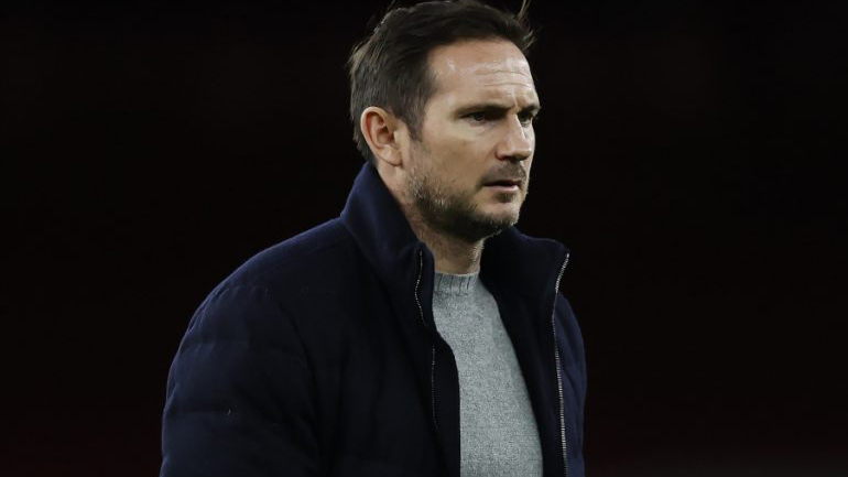 Ο Λάμπαρντ στον πάγκο της Έβερτον