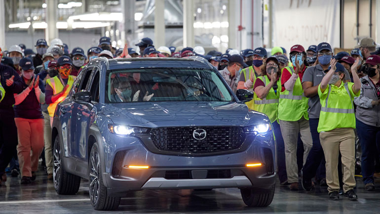 Ένα ολοκαίνουργιο SUV Mazda CX-50 ξεκινά από την Αλαμπάμα για να κατακτήσει την Αμερική