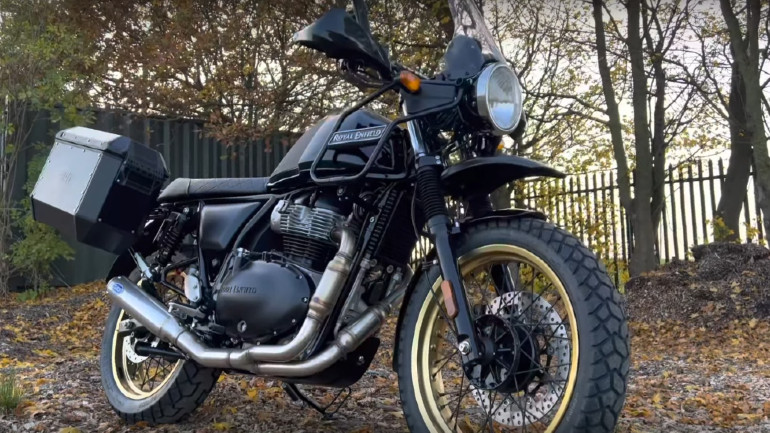 Από ένα Royal Enfield Interceptor γεννιέται το… Interlayan!