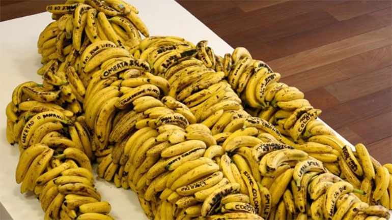 H πιο σκοτεινή πλευρά της μπανάνας σε μια εικονική έκθεση