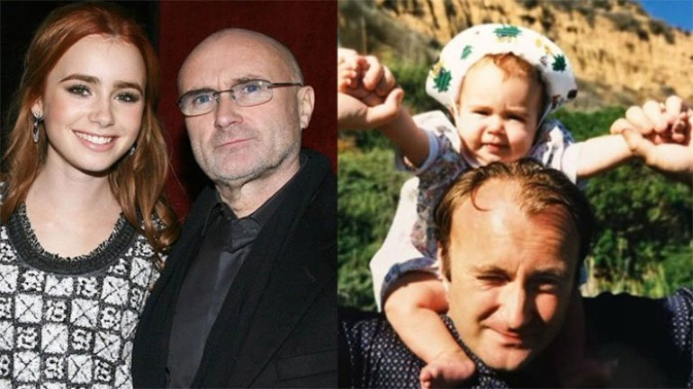 Η Λίλι Κόλινς ευχήθηκε στον πατέρα της Φιλ για τα γενέθλιά του με μία φωτογραφία και ένα τρυφερό μήνυμα