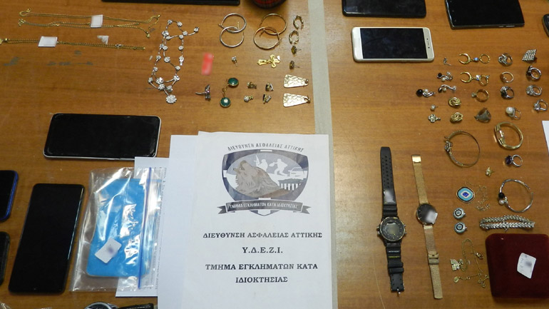 Σπείρα διαρρηκτών με λεία μισό εκατ. ευρώ και χρέη στην εφορία