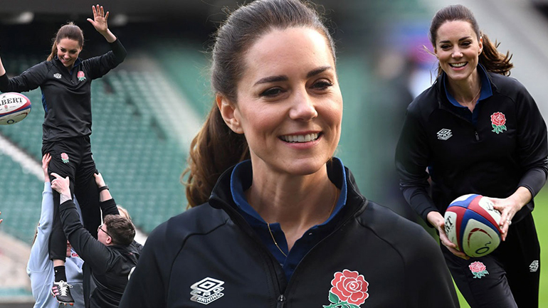 Η Kate Middleton παίζει ράγκμπι και κλέβει τις εντυπώσεις