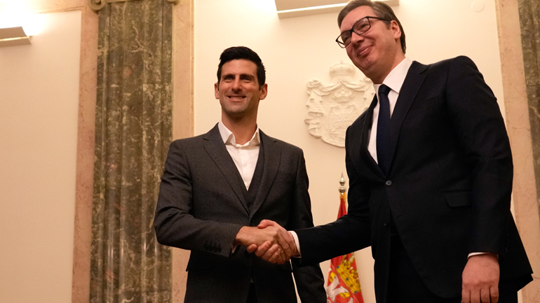 Βούτσιτς σε Τζόκοβιτς: Είστε μεγαλύτερος από εμάς