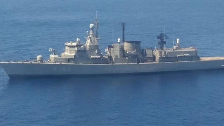 Συμμετοχή της φρεγάτας «Αδρίας» στην επιχείρηση «Κλεμανσώ 22» Συμμετοχή της φρεγάτας «Αδρίας» στην επιχείρηση «Κλεμανσώ 22»