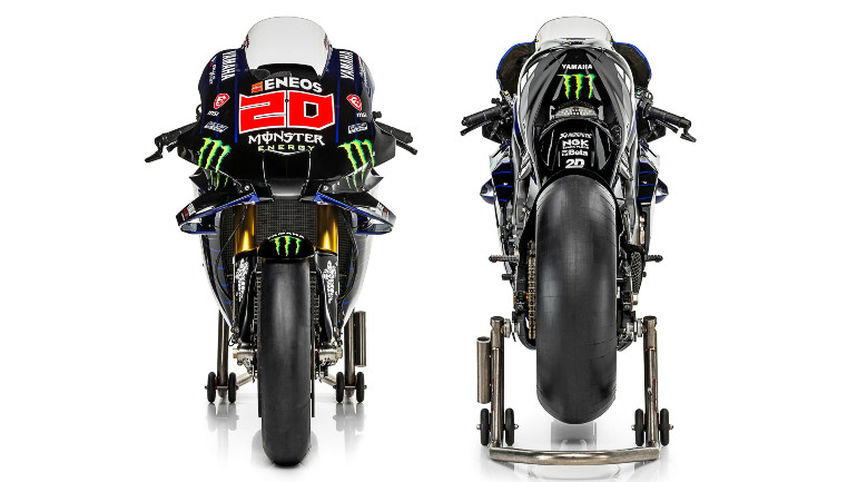 Η μοτοσικλέτα του πρωταθλητή.