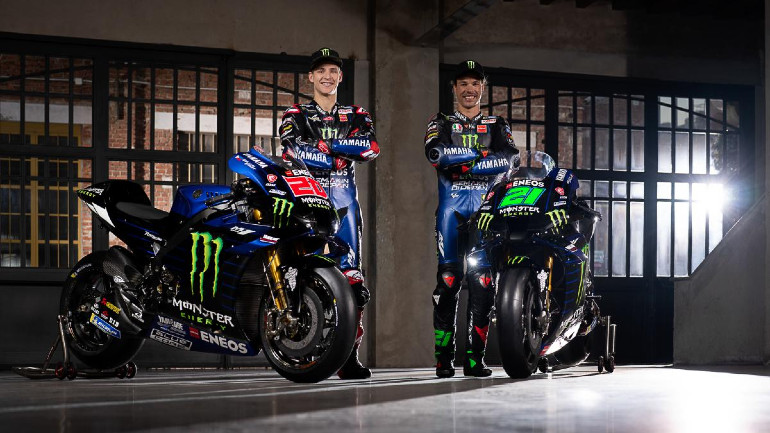 Ένας Γάλλος και ένας Ιταλοβραζιλιάνος στο τιμόνι της Yamaha το 2022.