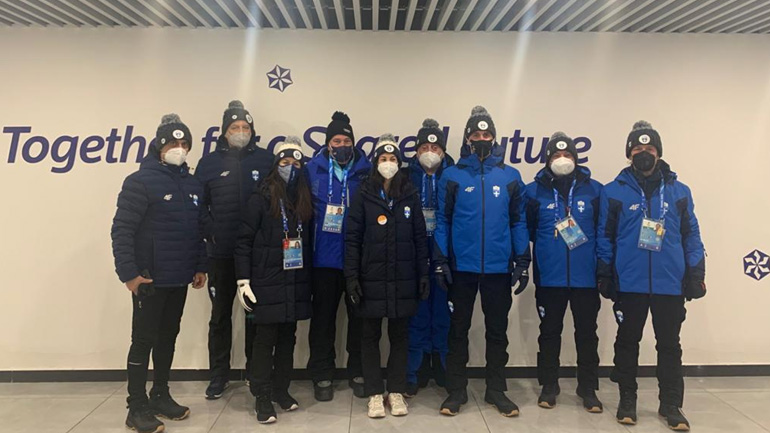 Χειμερινοί Ολυμπιακοί Αγώνες: Ο Σπύρος Καπράλος επισκέφθηκε την Ολυμπιακή ομάδα