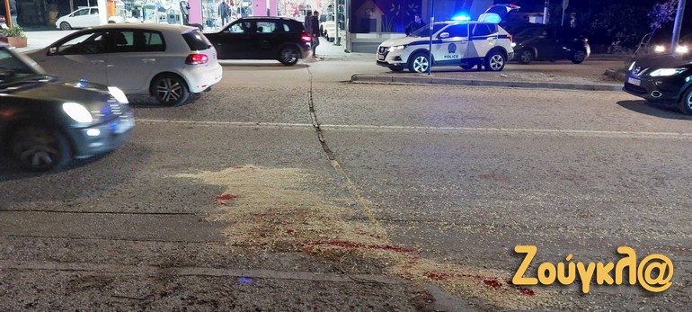 Η Τροχαία Κηφισιάς στο σημείο του συμβάντος