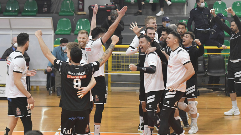 Volley League: Θρίαμβος και πρωτιά για τον ΠΑΟΚ, 3-1 τον Παναθηναϊκό
