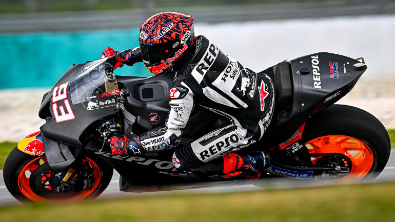 Πολύ θετικά τα πράγματα στο στρατόπεδο της Repsol Honda και του Marc Marquez.