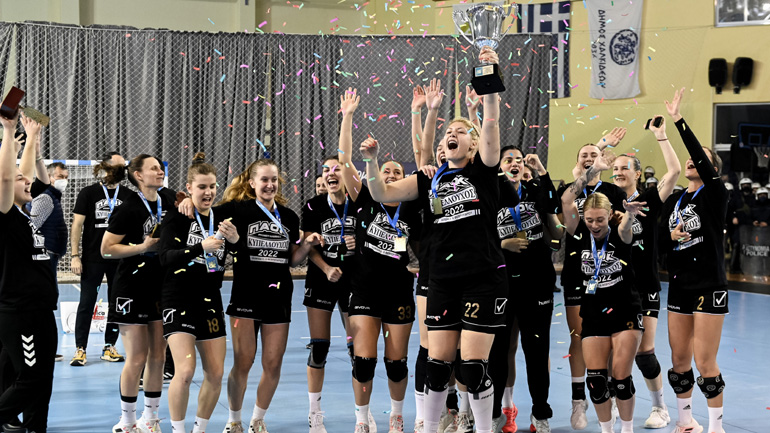 Χάντμπολ γυναικών: Κυπελλούχος Ελλάδας ο ΠΑΟΚ, 21-20 τη Νέα Ιωνία