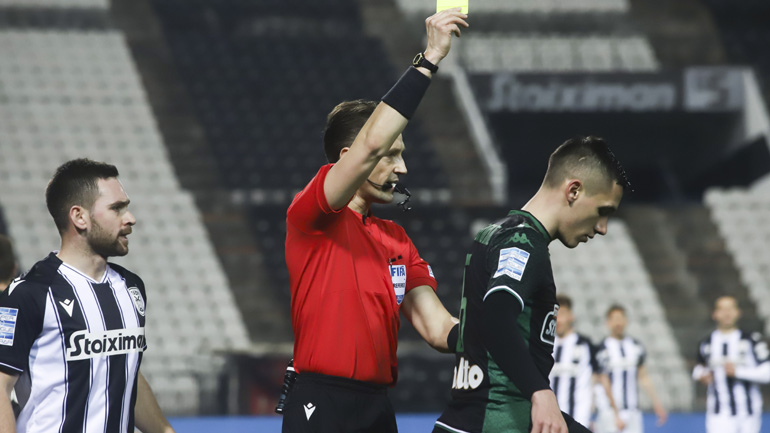 Έντονα παράπονα από τον Παναθηναϊκό για τη διαιτησία