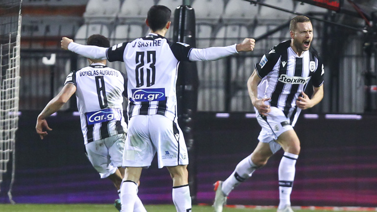 Με ανατροπή ο ΠΑΟΚ, 2-1 τον Παναθηναϊκό