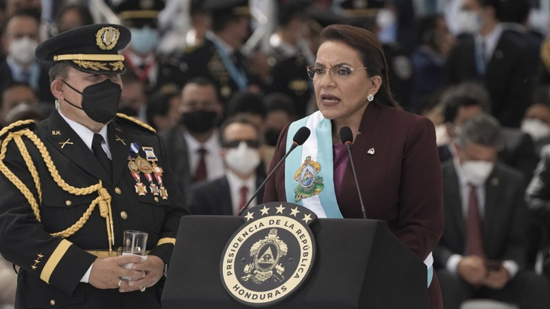 Θετική στον κορωνοϊό η πρόεδρος της Ονδούρας