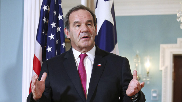 Παραιτήθηκε ο υπουργός Εξωτερικών της Χιλής