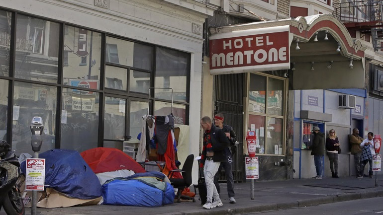 Εκτοξεύτηκε ο αριθμός των αστέγων τα τελευταία χρόνια στις ΗΠΑ