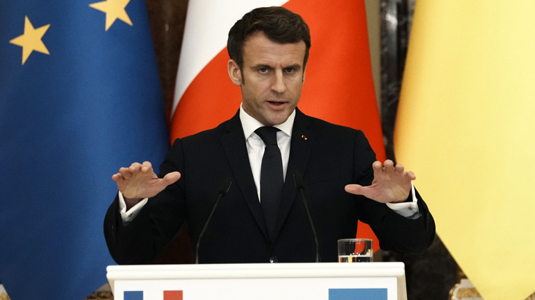 Μακρόν: Μόσχα και Κίεβο δεσμεύονται από κοινού να τηρήσουν τις συμφωνίες του Μινσκ