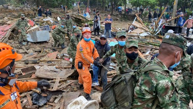 Κολομβία: Τουλάχιστον 11 νεκροί και 35 τραυματίες λόγω της σφοδρής βροχόπτωσης στη Ρισαράλδα