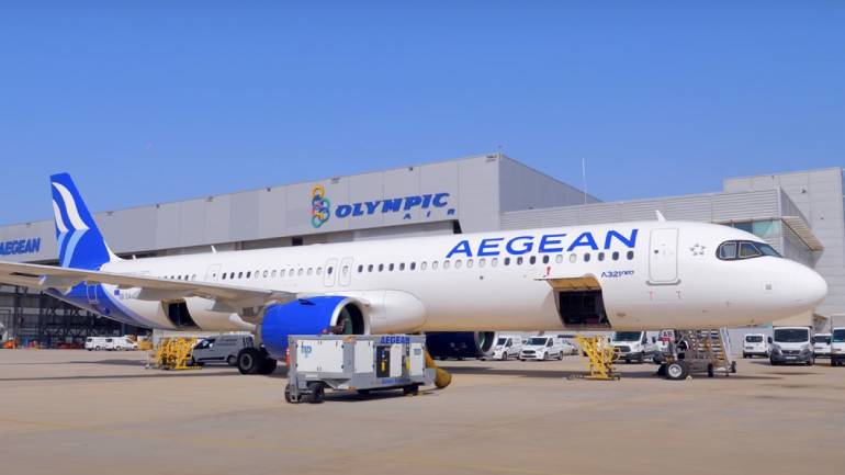 Aegean: Δείτε τη διαδικασία εγκατάστασης Wi-Fi στα αεροσκάφη της