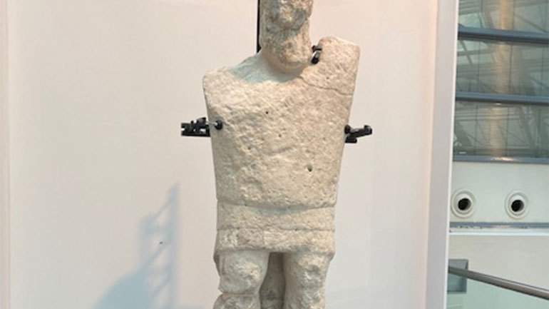 Ένας γίγαντας από τη Σαρδηνία στο Αρχαιολογικό Μουσείο Θεσσαλονίκης