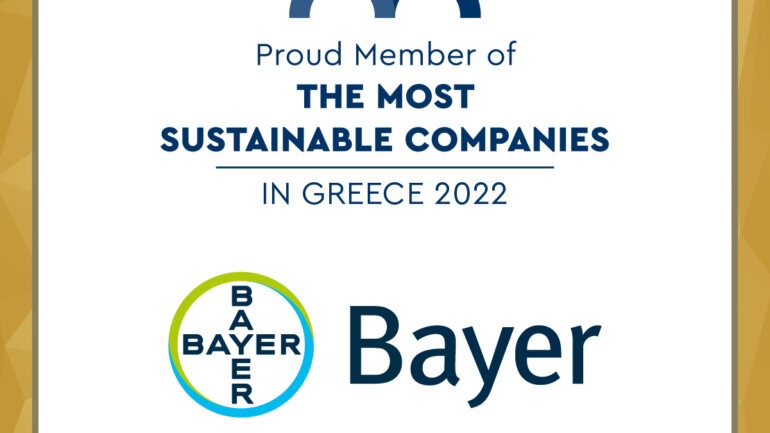 Η Bayer Ελλάς στις “Τhe Most Sustainable Companies in Greece 2022”