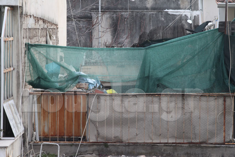 Το δώμα όπου το 7χρονο αγοράκι ήταν θαμμένο μέσα σε τσιμεντένια κατασκευή