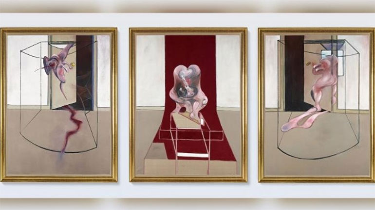 Τρίπτυχος πίνακας του Φράνσις Μπέικον σε δημοπρασία στο Λονδίνο