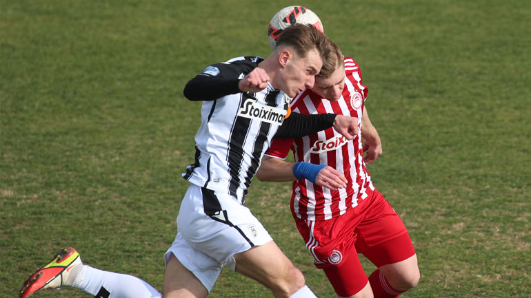 Super League 2: Πήρε το ντέρμπι ο ΠΑΟΚ Β΄, 1-0 τον Ολυμπιακό Β΄