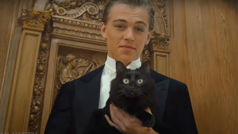 Η Owl Kitty στον «Τιτανικό»