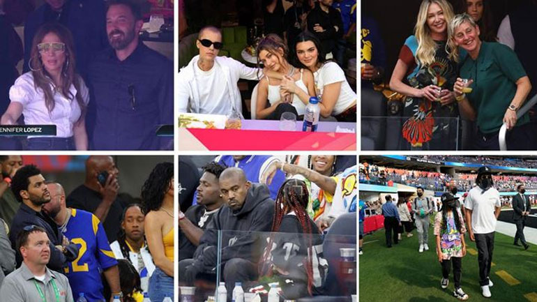 Super Bowl 2022: Οι celebrities που παρακολούθησαν τον τελικό του αμερικάνικου ποδοσφαίρου