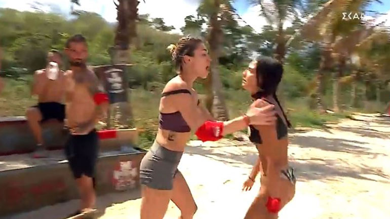 Survivor: Άγριος καβγάς ανάμεσα στη Βρισηίδα Ανδριώτου και στη Ναυσικά Παναγιωτακοπούλου