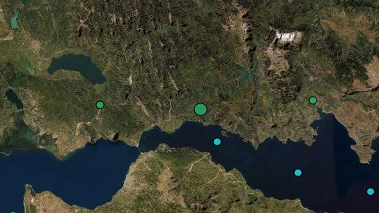 Σεισμός 3,5 ρίχτερ βορειοανατολικά της Ναυπάκτου