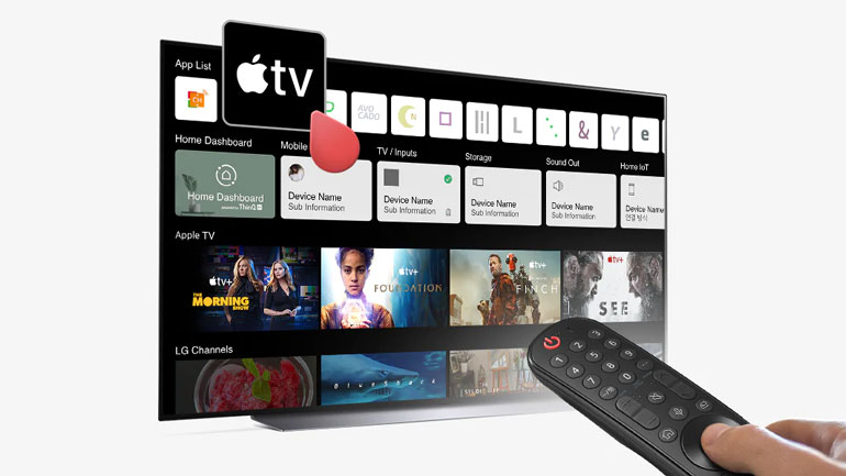 Η LG επεκτείνει την προσφορά προωθητικής ενέργειας των τριών μηνών δωρεάν Apple TV+