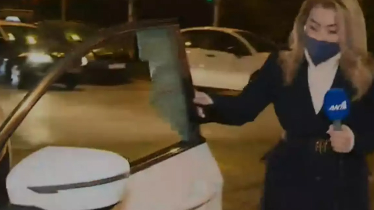 Απόπειρα κλοπής on air κατά συνεργείου του ANT1 – Έσπασαν το τζάμι του αυτοκινήτου