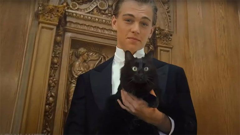 Ο Τιτανικός σε μια ξεκαρδιστική παρωδία με πρωταγωνίστρια μια μαύρη γάτα