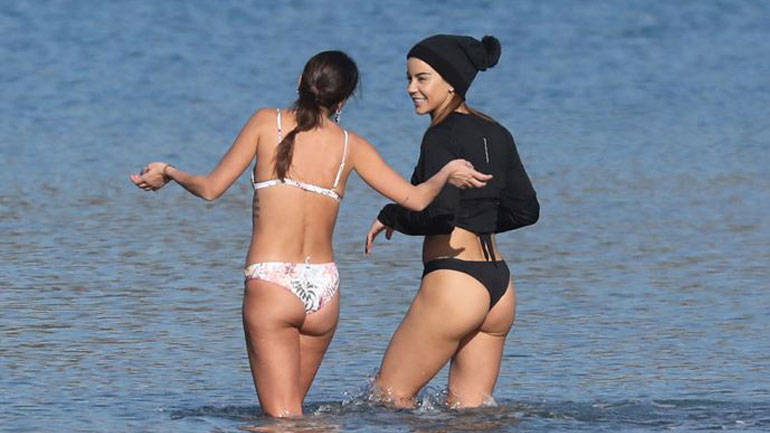 Ειρήνη Παπαδοπούλου: Χειμερινές βουτιές στη Βουλιαγμένη