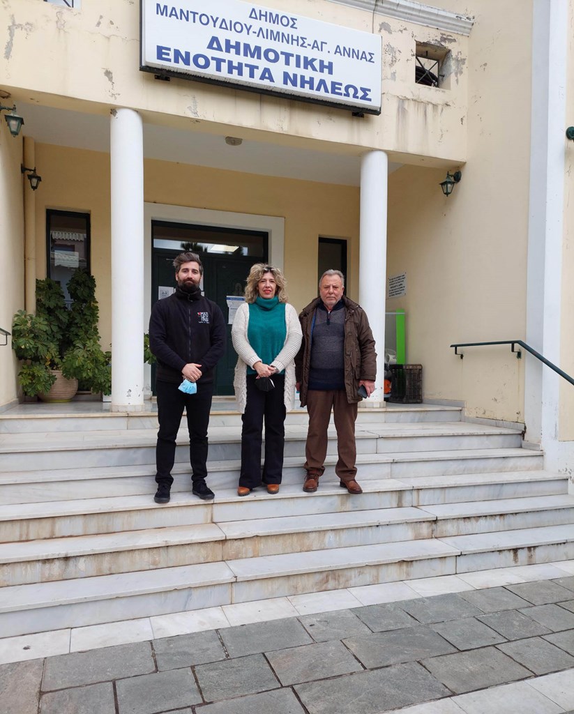 Η Ένωση "Μαζί για το Παιδί" και στον δήμο Ιστιαίας – Αιδηψού με τους κοινωνικούς λειτουργούς των Κέντρων Κοινότητας και με μέλη της Επιτροπής Αγώνα Επιβίωσης και Αναγέννησης της β. Εύβοιας