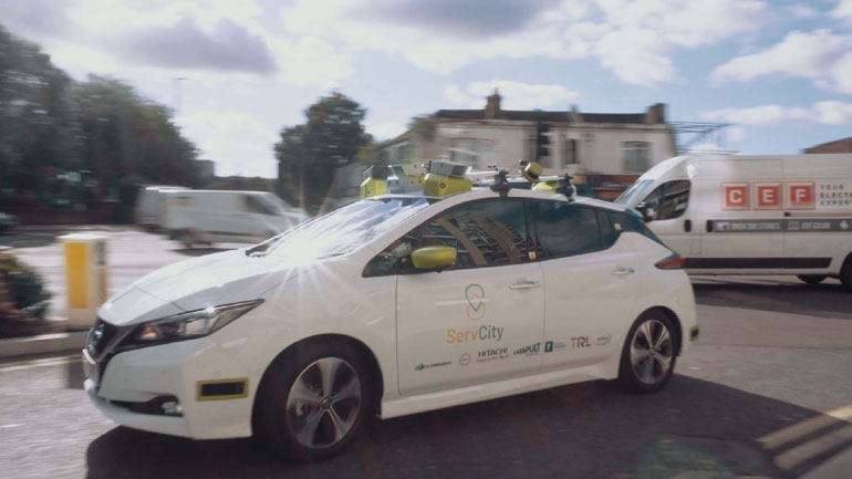 Με ηλεκτρικά Nissan LEAF ξεκινούν οι δοκιμές της αυτόνομης οδήγησης στο Λονδίνο