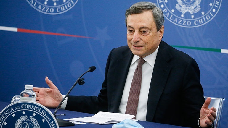 Ιταλία: Ο Ντράγκι παρουσίασε μέτρα για την αναχαίτιση της αύξησης στην τιμή της ενέργειας