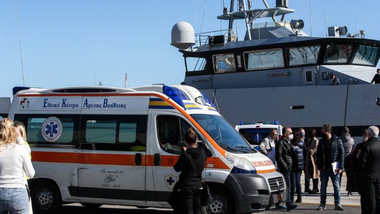 Δέκα διασωθέντες στο Νοσοκομείο Κέρκυρας-Τρεις πήραν εξιτήριο- Προληπτικά νοσηλεύονται οι υπόλοιποι