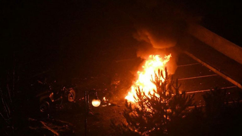 Αναφορές για ισχυρή έκρηξη στο κέντρο του Ντόνετσκ