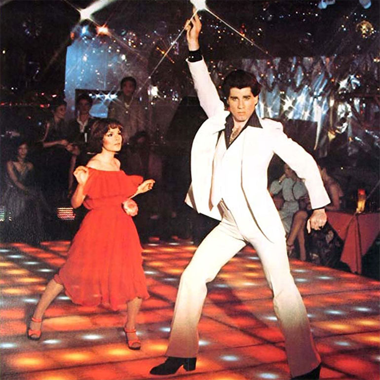 Ο Τζον Τραβόλτα στο «Saturday Night Fever» (1977)