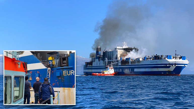 Απεγκλωβίστηκε επιβάτης του πλοίου